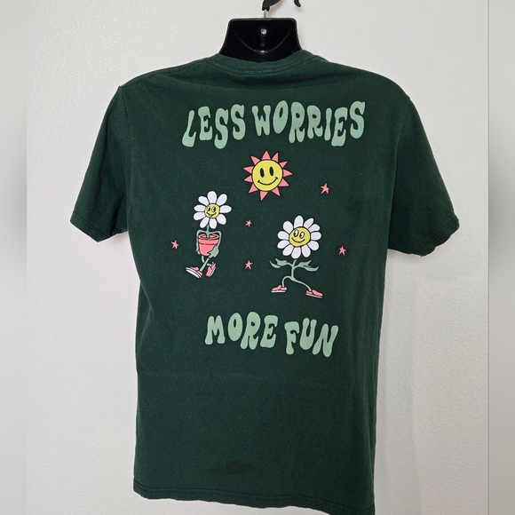 Red Eight Men’s Short Sleeve 100% Cotton Back & Front Graphic Tee Size Large - Picture 7 of 14